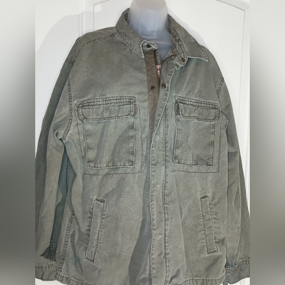 GAP Rugged Outdoor utility Olive Green Jacket Functional& Stylish(#1,113) - Picture 1 of 7